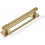 Cabinet Pull Backplates Brushed Gold 5-Pack 1