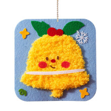 2 pcs Kids Sewing Kit Make Your Own Creative Felt Plush Animals Toy Craft Art Set for Beginners, Girls Gifts for Children.