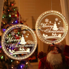 LED Christmas String Lights with Neon Effect Acrylic