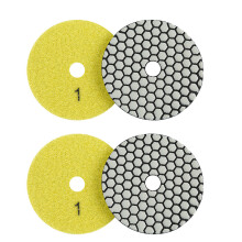 4Pieces 3.93in Resin Carbon Polishing Pad Suitable For-10cm 150