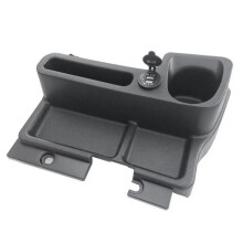 Car Storage Tray Insert Center Console Box Cup Holder with USB Port for Land LC70 LC71 LC76 LC77 LC79
