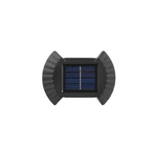 Solar Powered Wall Light Yard Patio Walkway Decorative Lamps for Porch Courtyard Scenery Type 2 Warm Light