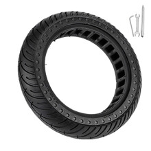 8.5X2 Inch Solid Rubber Tire 50/75-6.1 Scooter Tire for compatible with Xiaomi for M365 Black