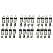 Válvulas de Neumáticos TPMS para Válvula Sin Cámara de Aleación para Sistema de Control de Presión de Neumáticos, Kit de Reparación Vástago