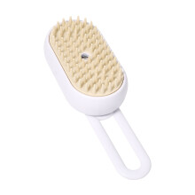 Cat Steam Brush for Shedding, 3 in 1 Rechargeable Steam Brush for Cats and Dogs, Defur Comb for Cats, Anti-Static, Cleaning, Shedding & Combing