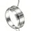 High execution 3 Layer Metal Frying Pan Suitable For Gas And-B 1