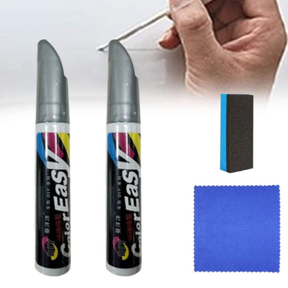 Car Scratch Pen Touch Up Paint Pen With Precise Touchup Control And Instant Scratch Concealment Silver 9092120176889