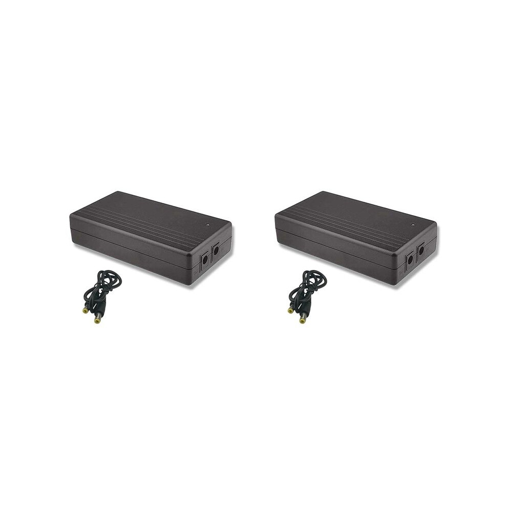 2X 12V 1A 14.8W Multipurpose Ups Battery Backup Security Standby Power Power Supply Uninterruptible Power Supply 4713935061904