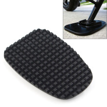Suporte lateral com apoio de pé antiderrapante e extensor para motocicleta