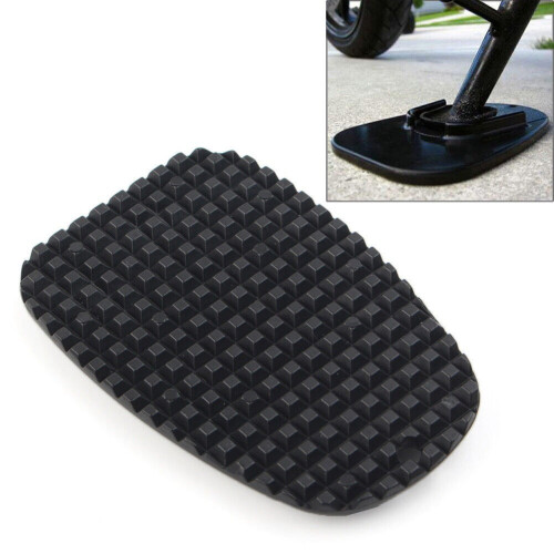 Suporte lateral com apoio de pé antiderrapante e extensor para motocicleta