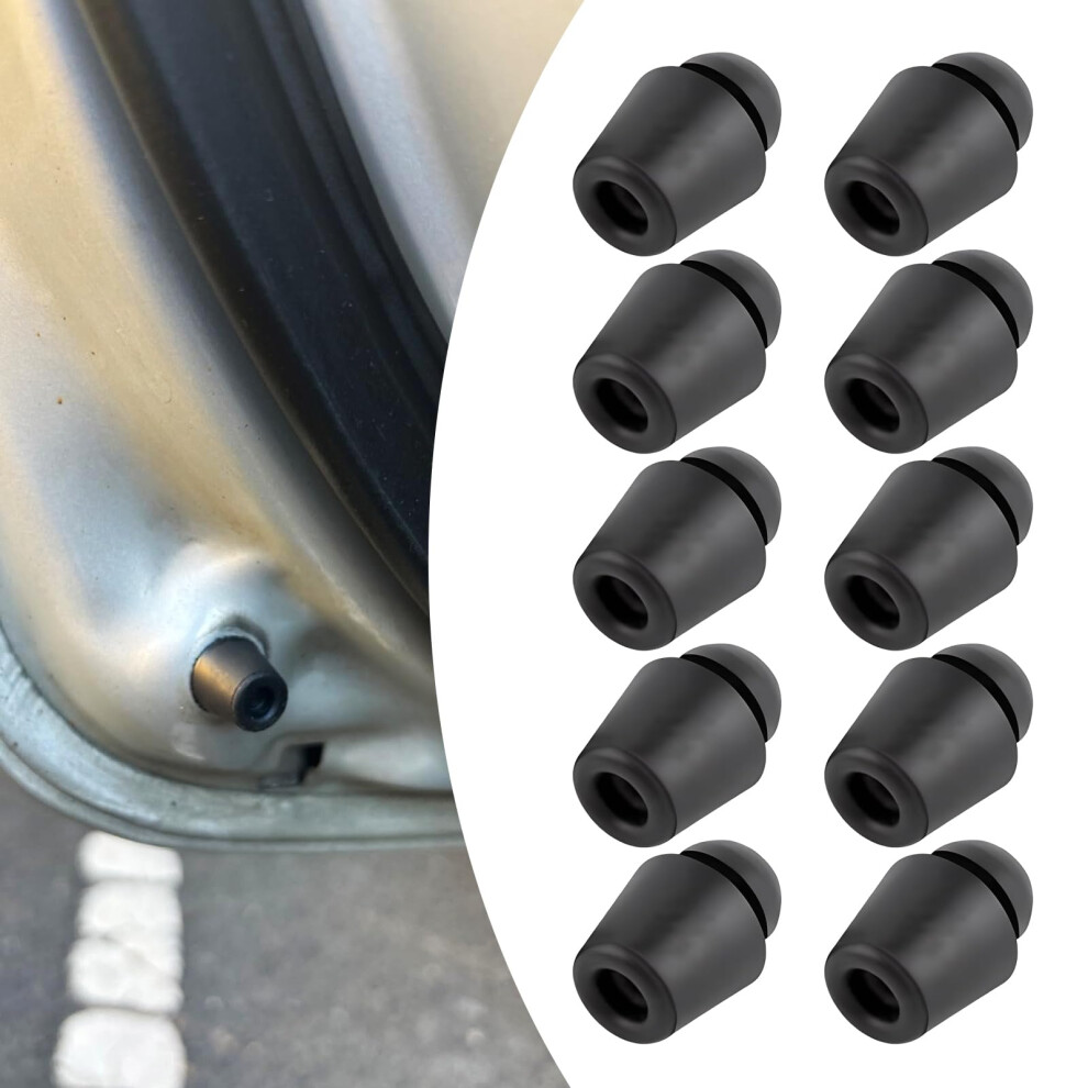 10Pcs Car Hood Rubber Bumper Stopper Oem 8219128010 Noise Reduction Pads For Doors And Trunks Black 9092120241020