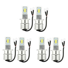 6X H3 Super Bright -LED Headlight Kit 100W 10000LM Fog DRL Bulbs 6000K White