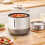 Mini Cozedor De Arroz 1,6 L Elétrico Compacto Multifuncional 5