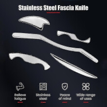 (Hook Board)Stainless Steel Iastm Therapy Massage Tools Tissue Fascia Recovery Muscle Mssager Guasha Scraping Gua Sha Board Scraper Relax