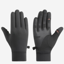 Gants thermiques fins d'hiver, sous-gants de ski antidérapants compatibles avec les écrans tactiles, gants coupe-vent pour activités de plein air