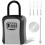 Magnetic Key Box for Under Car, 4 Digit Combination Code Magnetic Key Storage Holder, Magnet Key Lock Case for Hide Key 1
