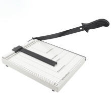 Cortador de papel de 30 cm (12"), cortador de papel para cartolina resistente, corte limpo e rápido, comprimento de corte de 30 cm (12"), capacidade