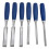 6PCS Wood Chisel Set ABS & Steel Beech Handles, Various Sizes 1
