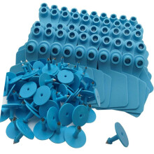 Pack Of 100 permanent Livestock Identification Labels-Blue