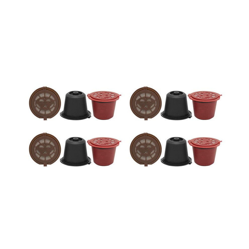 12 Pcs Refillable Reusable Espresso Capsule For Coffee Machine Reusable Capsule Refill Empty Capsule 6032404845189