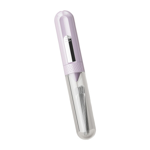 Multipurpose Sewing Accessory Includes Needle Threader-Purple