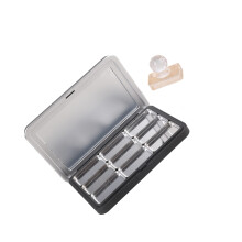Stylish Black Magnetic Makeup Refill Set Includes Convenient-3
