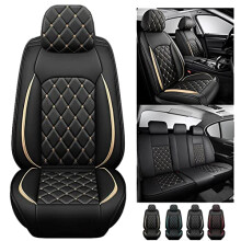 Waterproof PU Leather Car Seat Covers for BMW 3 Series 320 325 328 330 335 340 Full Coverage Luxury