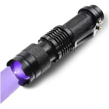 LED UV Flashlight Ultraviolet Torches with Zoom Portable Mini Ultra Violet Lights Pet Urine Stain De Gift for men/women