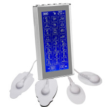 (AU Plug) Rechargeable Ems Tens Pulse Massager: Multi-function Meridian Acupoint Patch For Household Physiotherapy