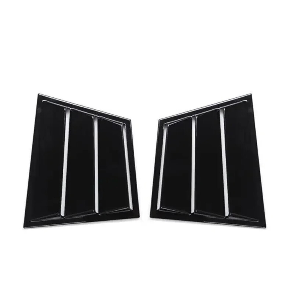 Gloss Car Rear Window Louver And Side Window Cover For Mazda 6 Atenza 2014Â2021 Sporty Upgrade Black 9092120178562