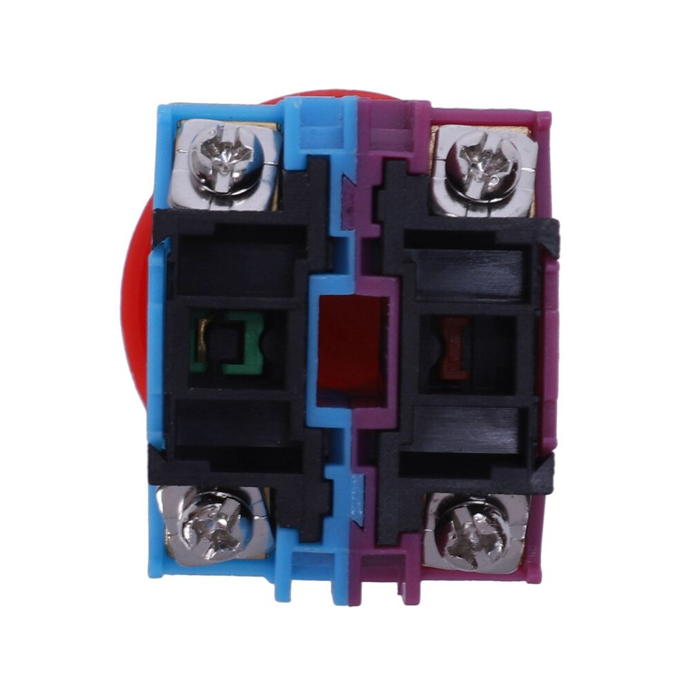 2X Ac 600V 10A Red Mushroom Emergency Stop Push Button 22Mm No Nc 6033891479680