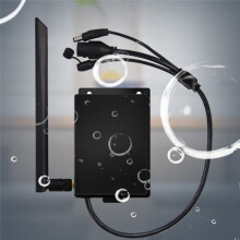 Waterdichte 4G-Router voor Buiten met SIM-Kaartsleuf, 5Dbi-Antenne, Wandmontagerouter voor IPC Max. 15 Apparaten, Hoge Beveiliging