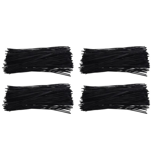 800Pcs Plastic Shell Package Reusable Twist Ties Cable Fasteners 150mm
