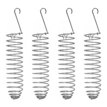 4pcs Rusts Resistant Hanging Bird Feeders for Backyard Patio