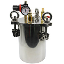 Quality Dispenser Pressure Tank 304 Stainless Steel Pressure Dispensing Valve Fluid Dispensing Storage Bucket 4L