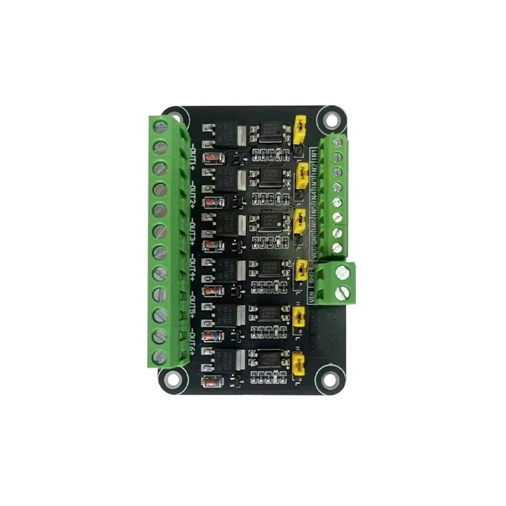 6 Channels Mos Module/Microcontroller Plc Amplifier Field-Effect Transistor/Optocoupler Isolation/Mos Driver Board 5V 6033108190629