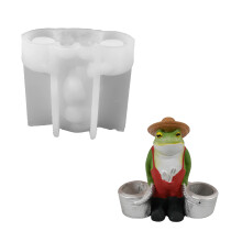 Cartoon Sitting Frogs Silicones Molds Animal-Frog Standing