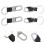 Pretyzoom Keychain Set Carabiner Hook 4 pcs 1