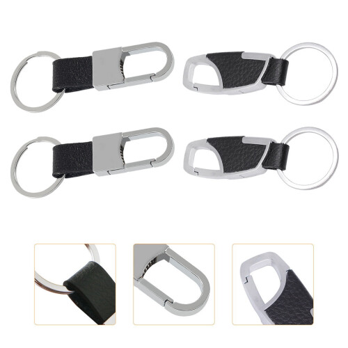 Pretyzoom Keychain Set Carabiner Hook 4 pcs