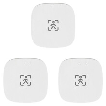 3X ZigBee Human Presence Motion Sensor with Luminance/Distance Detection 5/110/220V Tuya Life Home Automation