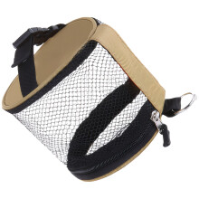 Camping Tissue Holder with Smooth Tear Dispensing, Breathable Mesh and Durable Metal Edge for Outdoor Use