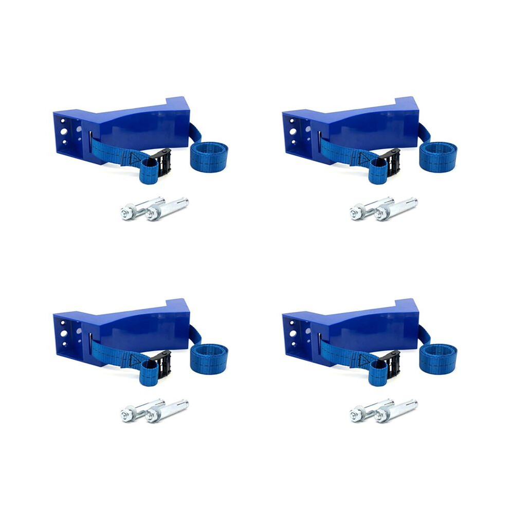 4X Cylinder Mounted Bracket Gas Cylinder Bracket Durable Abs Gas Cylinder Holder For Motorhome Rv Caravan, 6034236463715