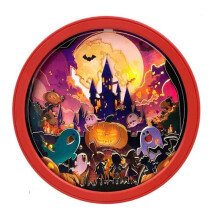 Imanes para refrigerador, calcomanías vintage de Halloween para garaje, pegatinas festivas conmemorativas para planificadores, cocinas, festivales,