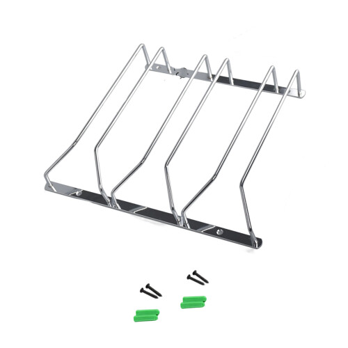 Eleganter umgekehrter Weinglashalter, robuster, rostfreier-3