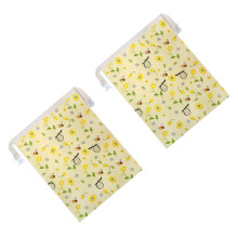 Natural Wax Treated Cotton Bread bag For Minimal Waste Living