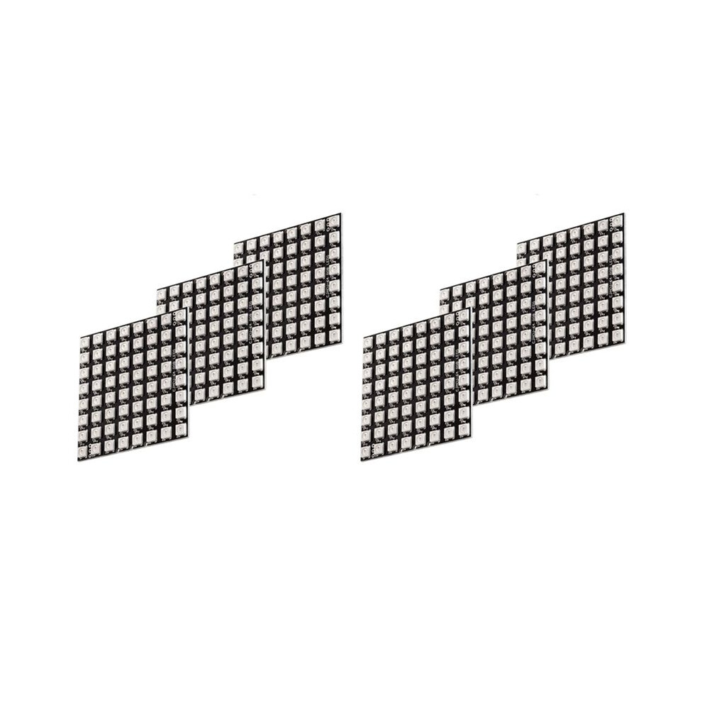 6 X U 64 Led Matrix Panel Cjmcu-8X8 Module Compatible With For And For Raspberry Pi 6032248218910