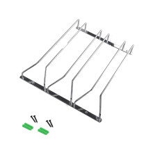 Space Saving Overhead Wine Glass Rack High Quality Nonrust-6
