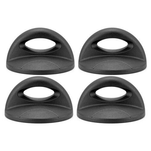 Universal Pot Lid Replacement Knobs, Heat Resistant Pan Lid Holding Handles (4 Pack), Small
