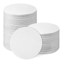 100 Piezas de Papel de Horno de Microondas Redondo, Papel de Estante de Papel de Horno de CeráMica de Alta Temperatura de 4,7 Pulgadas para