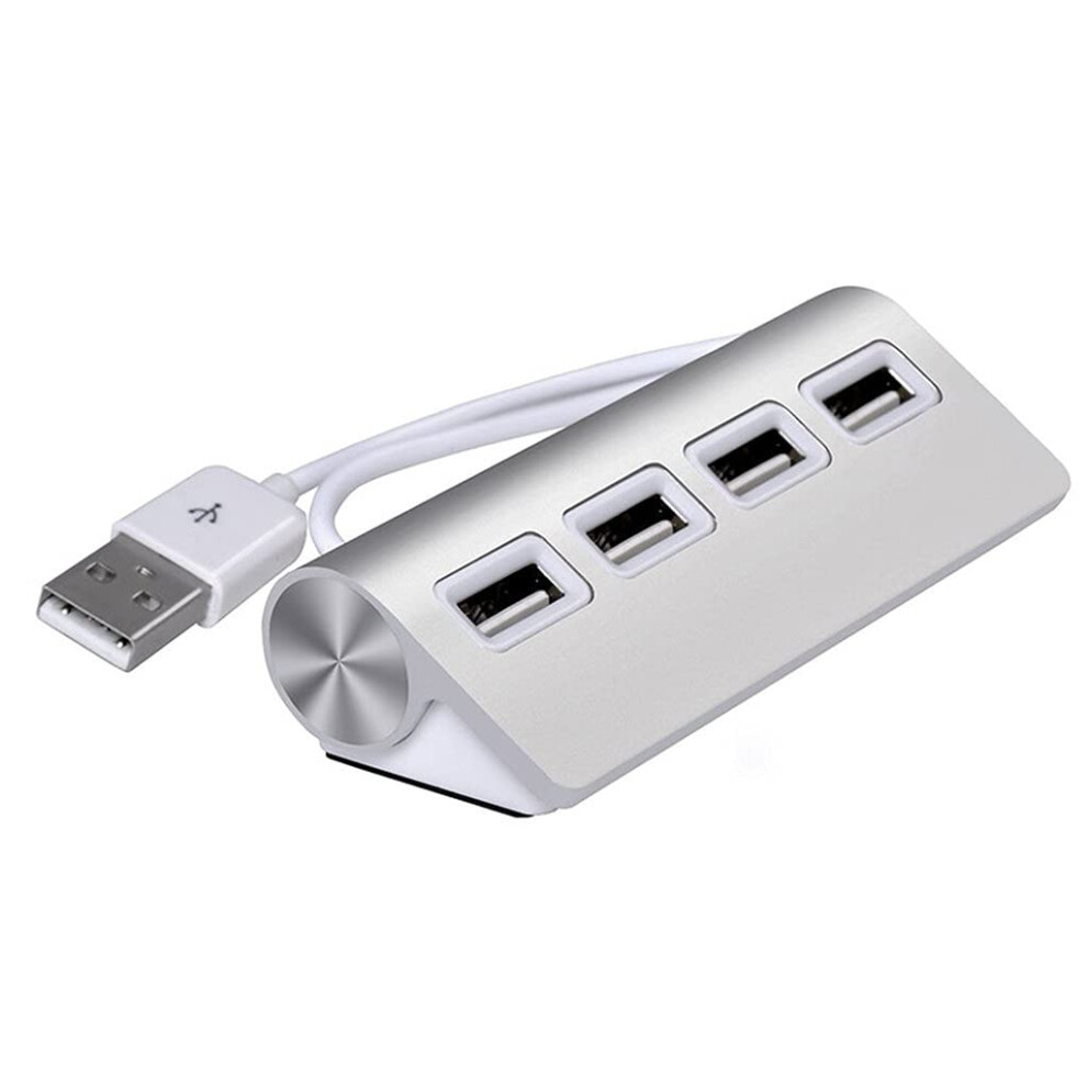 4 Port Usb Hub Aluminium Usb Splitter With Otg Function Plug And Play For Laptop Pc Tablet 9330225072973